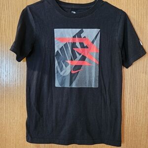 Nike Black Tee with Bold Graphic